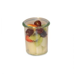 Mini Obstsalat Im Weck Glas Bagel Company Business Catering